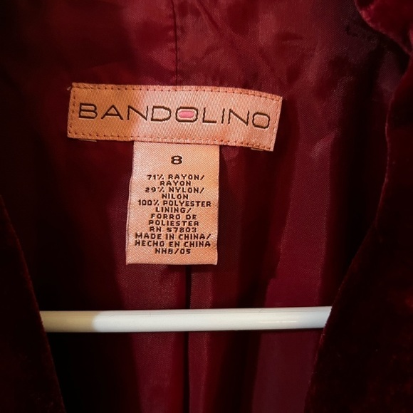 Bandolino Basics Sienna 2 Button Blazer Women's Size 8 MSR $86Bandolino - Picture 6 of 9